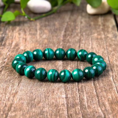 Green Malachite Transformation Bracelet - For Positive Change