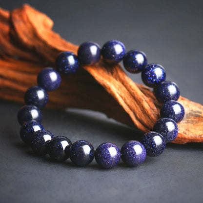 Blue Sandstone Bracelet - Intention Amplifier