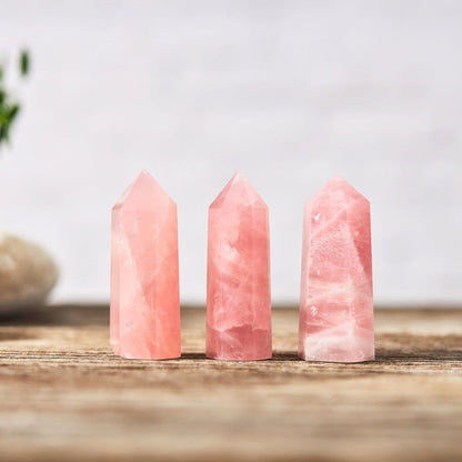 Rose Quartz Wand - Heart Chakra Healing