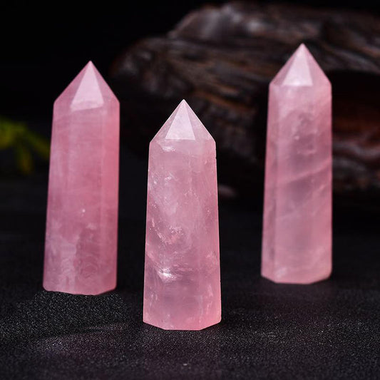 Rose Quartz Wand - Heart Chakra Healing