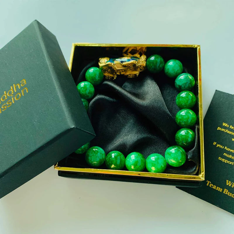 Jade Pixiu Abundance Protection Bracelet-Fortune And Good Luck