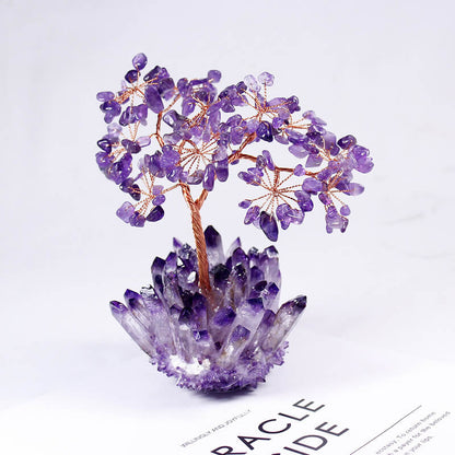 Feng Shui Amethyst Crystal Tree - Crystal Tree of Life