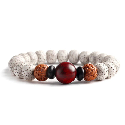 Buddhist Meditation Bracelet - Seed Beads for Enhancing Focus